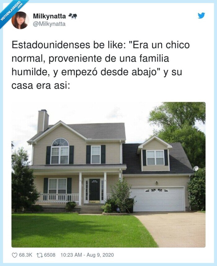 estadounidenses,humilde,casa,familia,normal