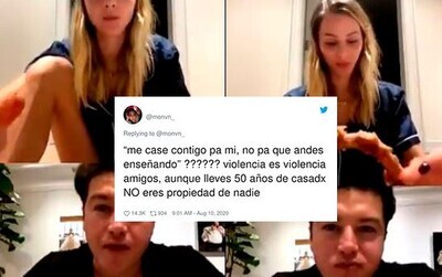 656402 - Indignación total en las redes con este político por los comentarios machistas que le propició a su propia mujer en una videollamada que fue emitida en directo