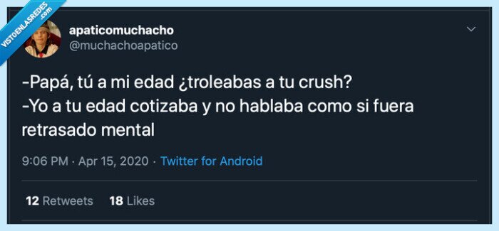 twitter,trolear,crush,humor,absurdo,padre