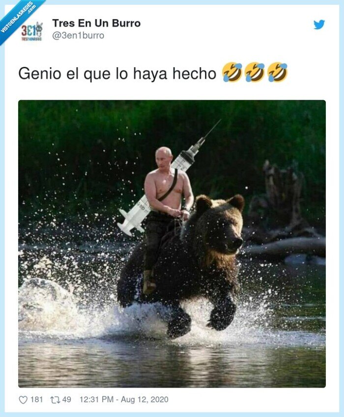 putin,vacuna,rusia,oso