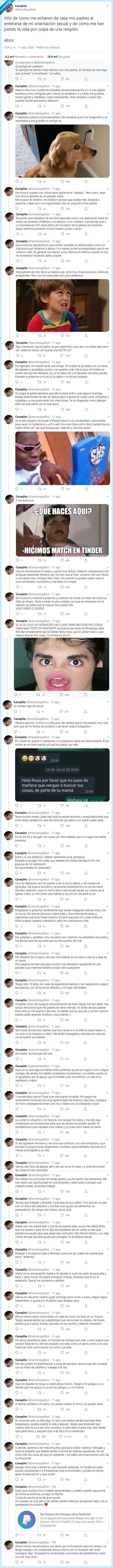 chica,padres,casa,condición,lesbiana,religión,hilo,twitter