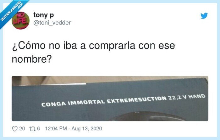 conga,aspirador,immortal