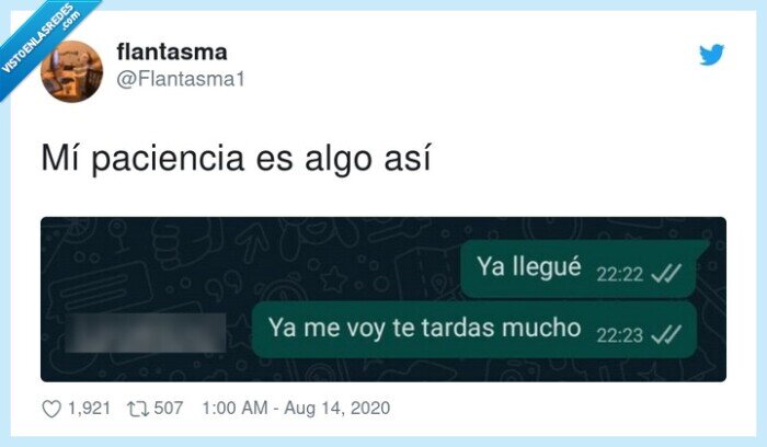 paciencia,puntualidad,amigos