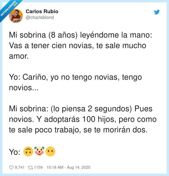 sobrina,novios,leer,manos,amor