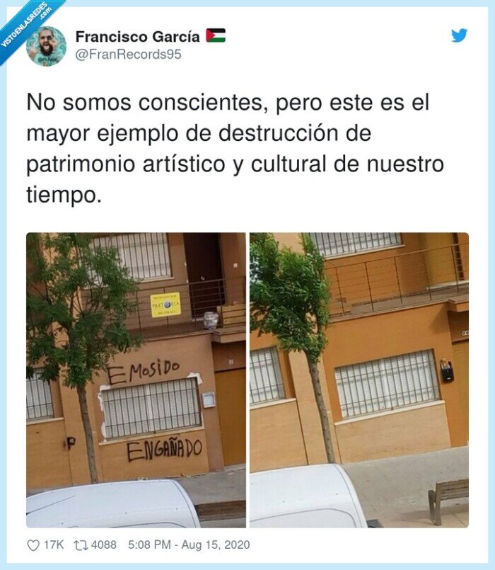 destrucción,patrimonio,artístico,cultural,emsosido,engañado