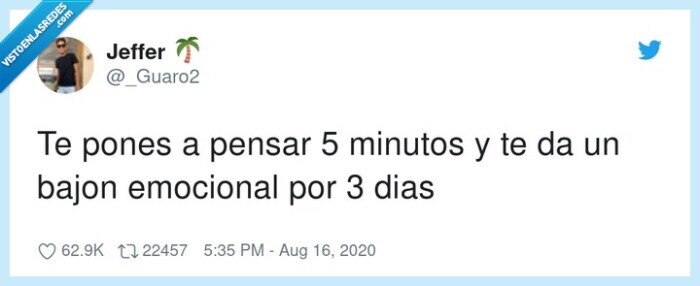 emocional,minutos,pensar,bajon,dias