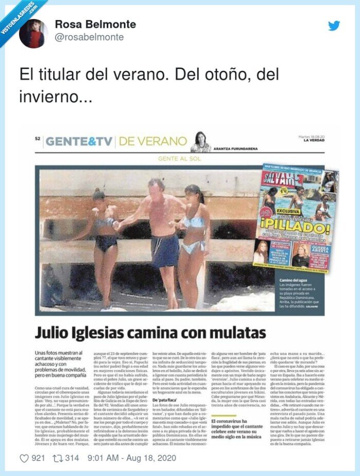 titular,julio,iglesias,mulatas