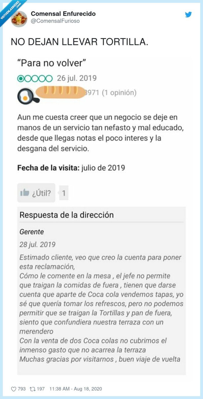 tortilla,llevar,dejan,local,cocacola