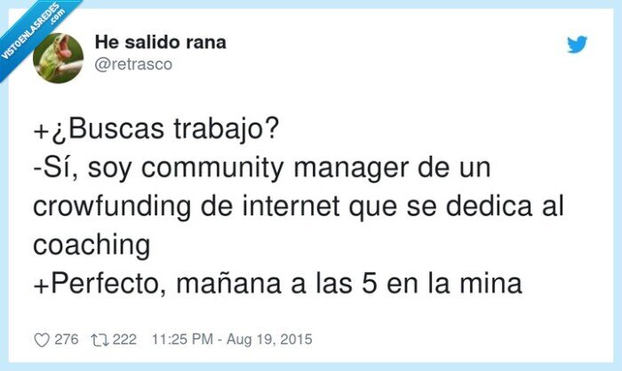 crowfunding,community,internet,coaching,trabajo,mina