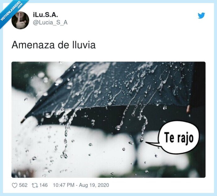 amenaza,lluvia