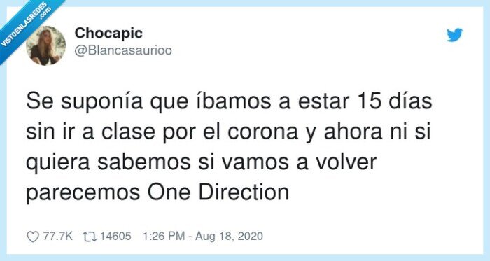 onedirection,colegio,clases,coronavirus