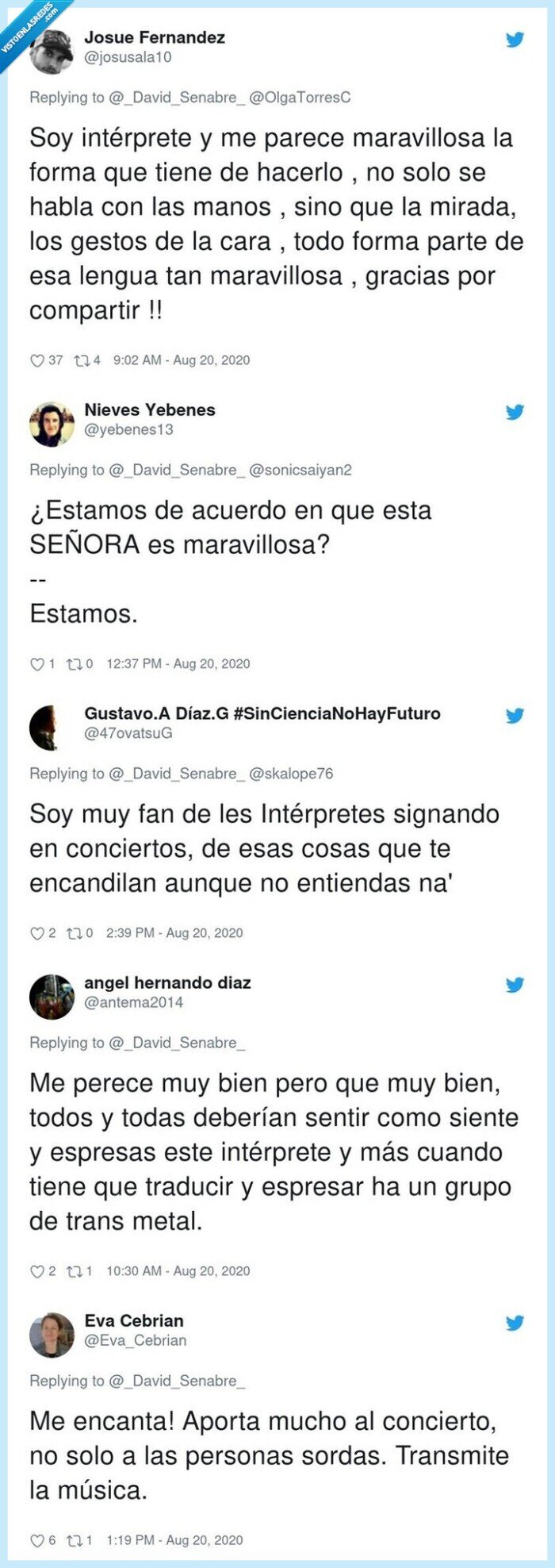 665016 - Una intérprete de Lengua de Signos se gana a todo el mundo por la pasión con la que trabaja en un concierto de heavy metal