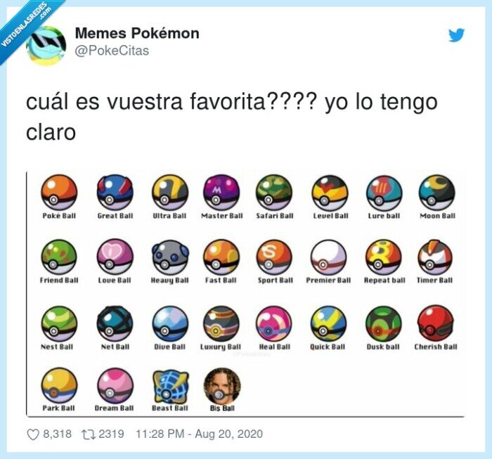 favorita,bola,cazar,pokémon,bisbal
