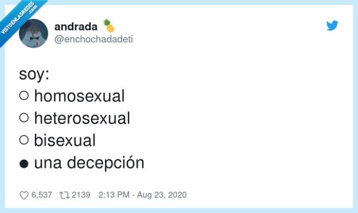heterosexual,homosexual,decepción,bisexual,condición