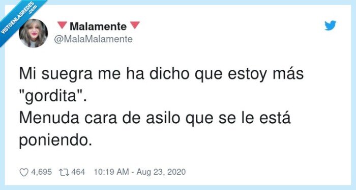 gordita,suegra,cara,asilo,venganza