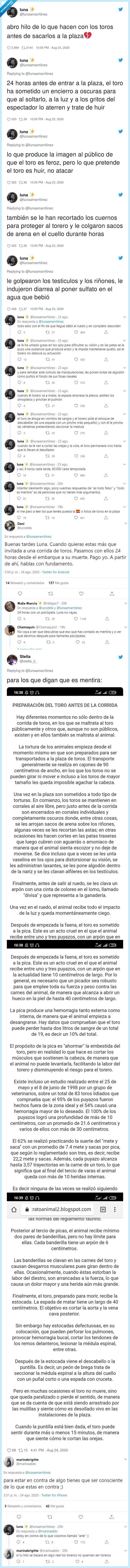 toros,hilo,polémica,debate,redes