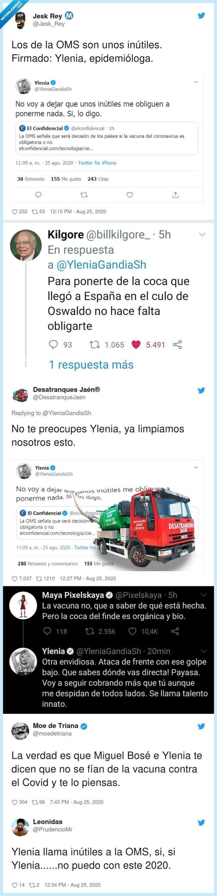 ylenia,vacuna,oms,respuesta