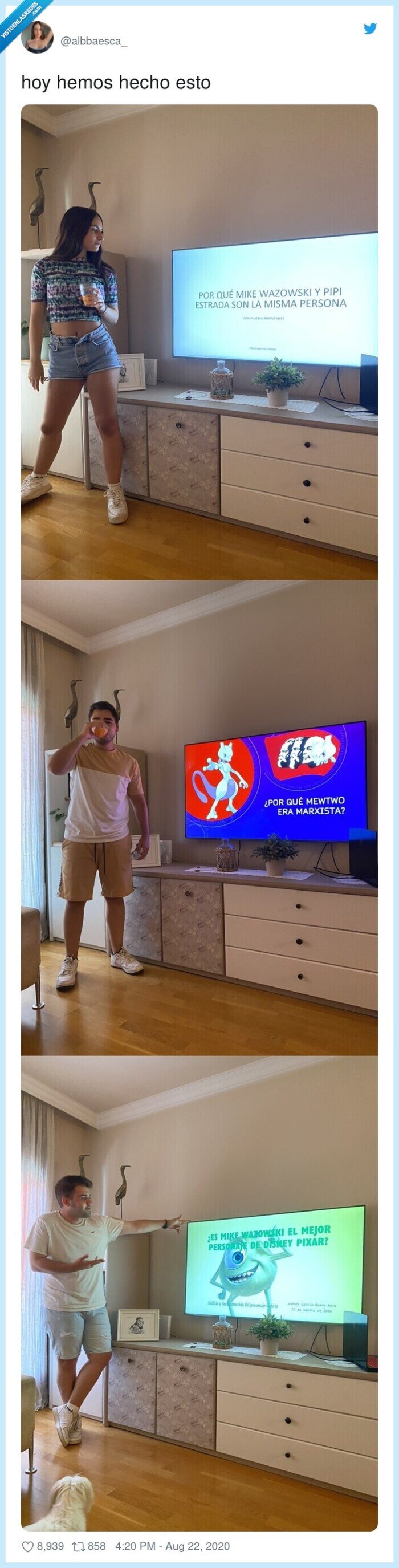 671143 - Hacer exposiciones sobre temas loquísimos con los amigos se está convirtiendo en el mejor juego de la pandemia y cada vez gana más adeptos