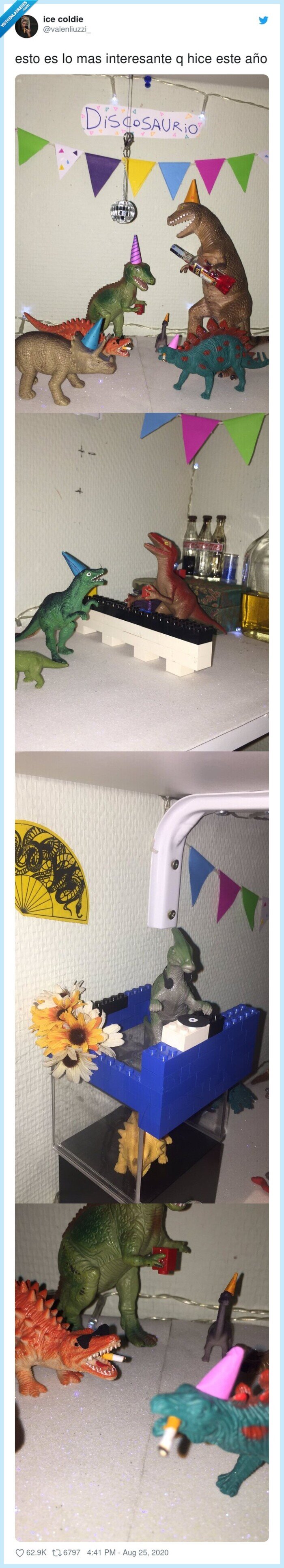 dinosaurios,fiesta,discosaurio