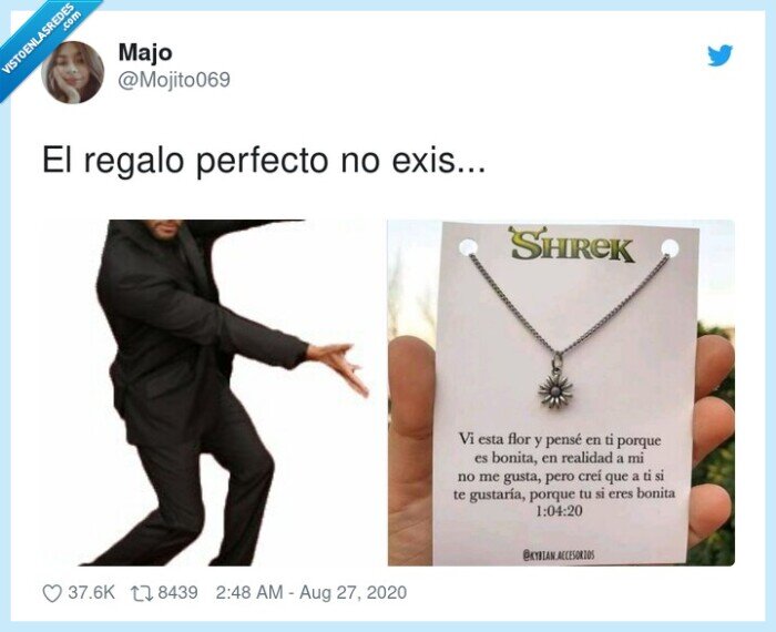perfecto,regalo,shreck