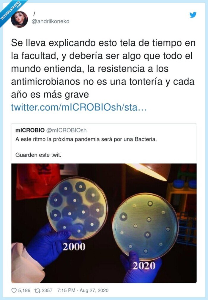 antimicrobianos,resistencia,tontería,facultad
