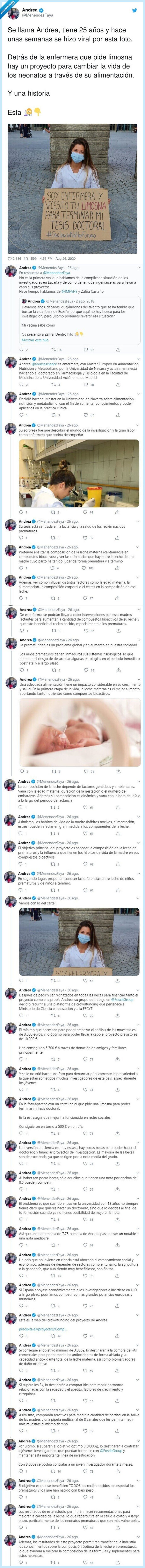 enfermera,limosna,ciencia,españa,inversión