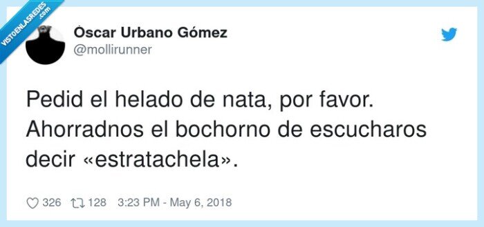 estratachela,bochorno,helado