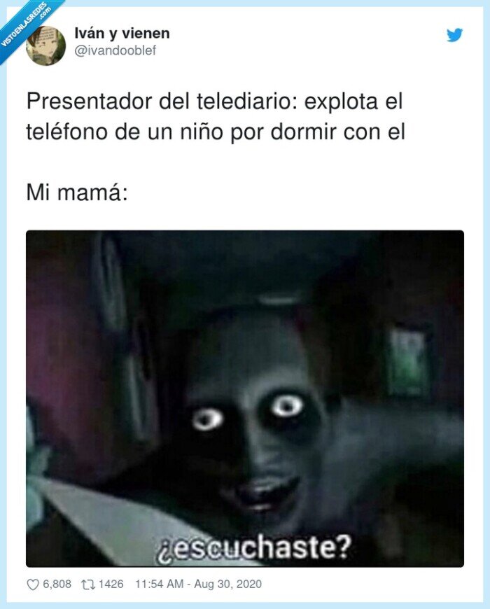 presentador,telediario,teléfono,explota,dormir,niño