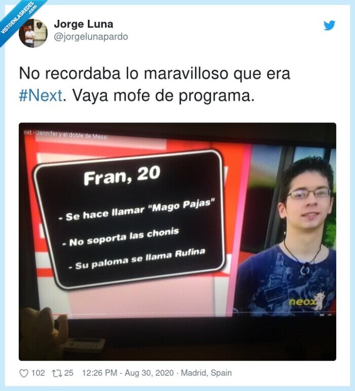 netx,mago,programa,televisión
