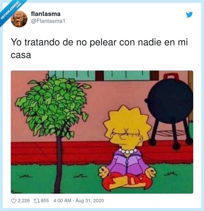 pelear,casa,calma