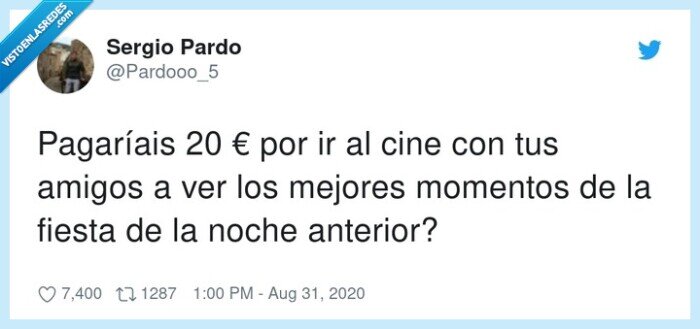 pagar,noches,recordar,cine,amigos,mejores,momentos