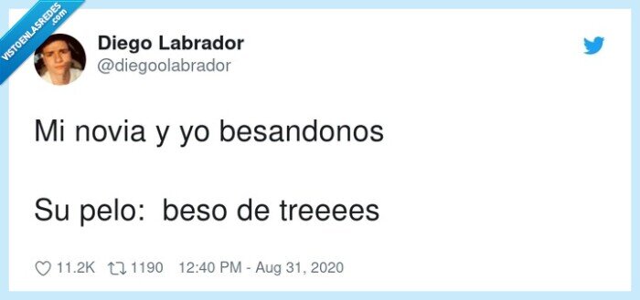 besandonos,treeees,novia,pelo,beso