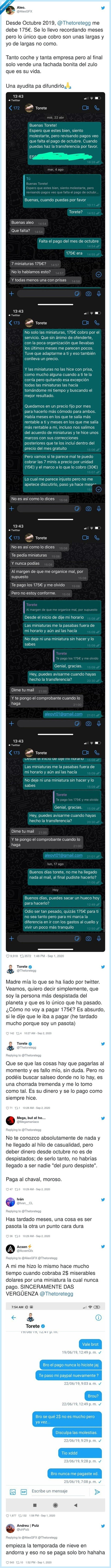 torete,streamer,diseñador,gráfico,moroso,dinero