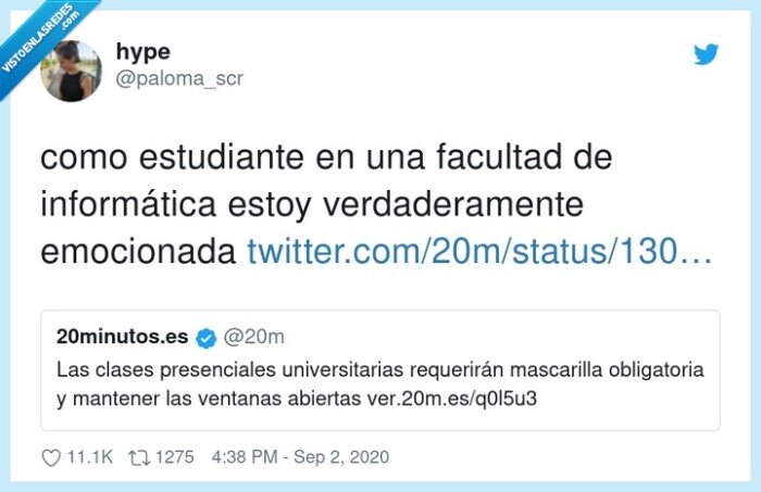 estudiante,informática,mascarilla,ventanas,abiertas