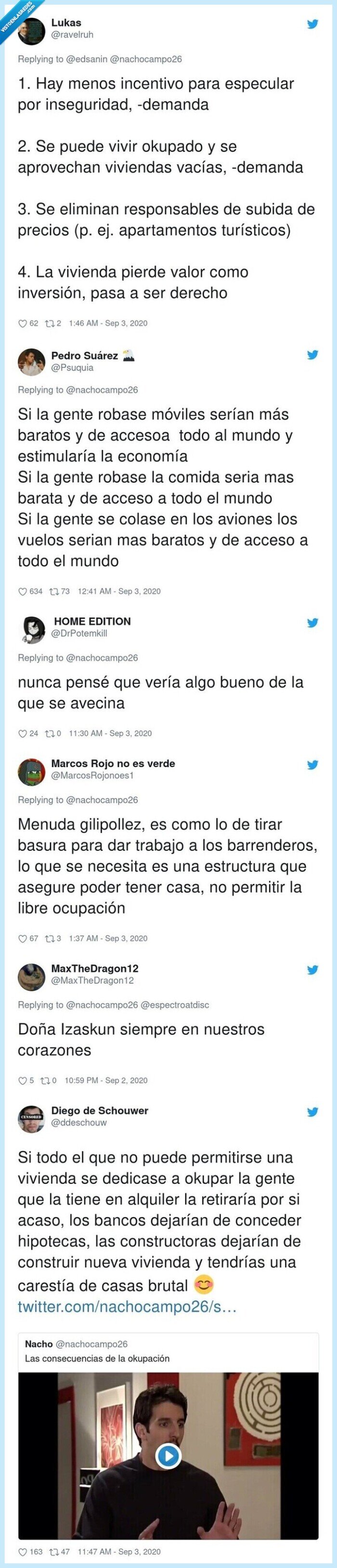 678476 - La reflexión avanzada a su tiempo sobre los okupas de 'La que se avecina' que está generando un debate tremendo en redes sociales , por @CensoredJules