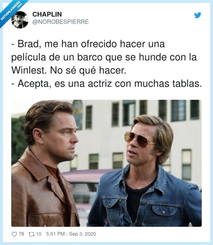 película,brad,pitt,leonardo,dicaprio,titanic,tablas