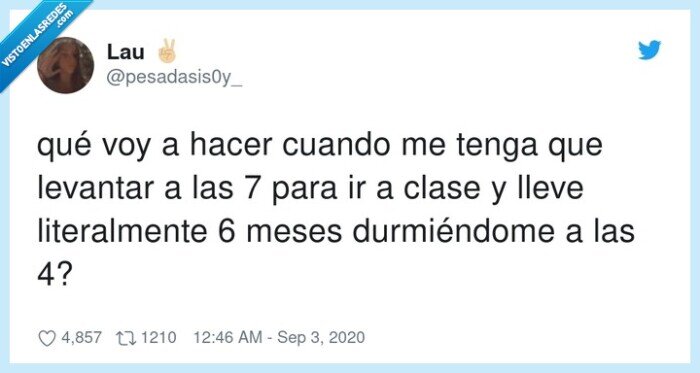 dormir,clase,horas,sueño