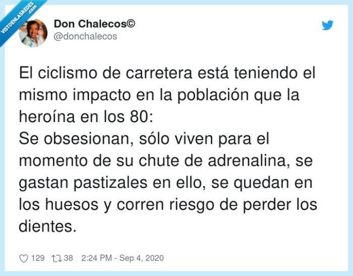 adrenalina,heroína,carretera,ciclismo