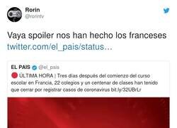 Enlace a Pero aquí somos mas de ignorar los spoilers y ver la serie igualmente, por @rorintv