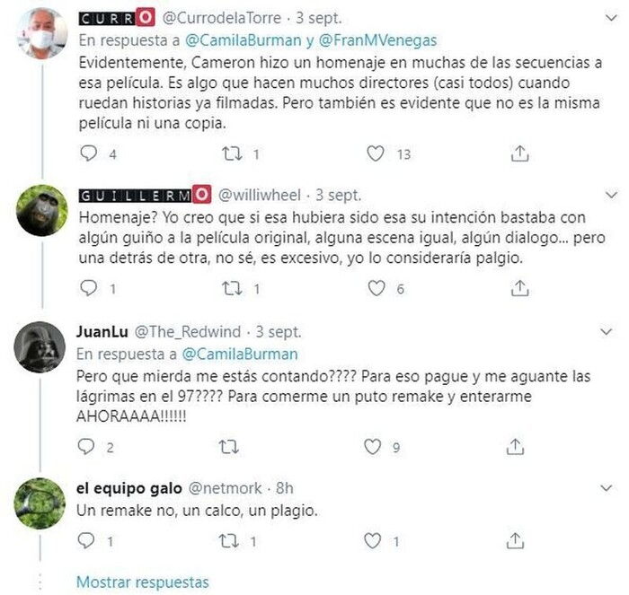 679240 - Esto te puede doler: una tuitera nos enseña que Titanic es un plagio de otra de película de 1958 con escenas 100% idénticas , por @CamilaBurman