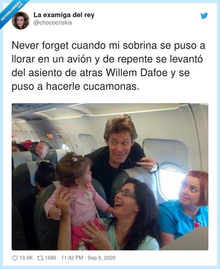 cucamonas,levantó,sobrina,repente,asiento,willem dafoe