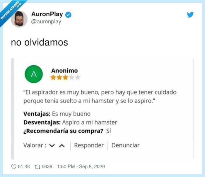 amazon,review,hamster,aspiradora