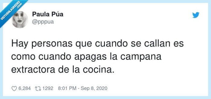 campana extractora,personas,callar,apagarse