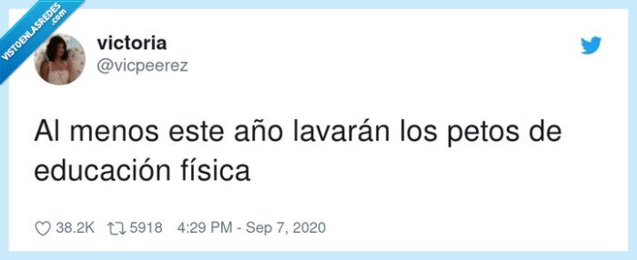 educación física,covid,petos,lavar