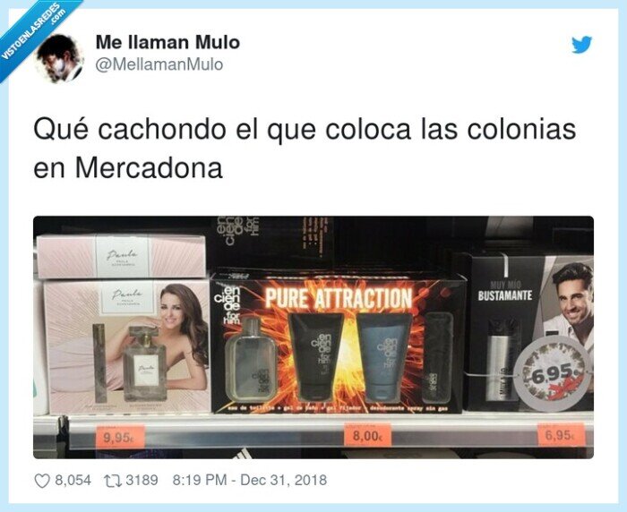 mercadona,cachondo,colonias,colocar,bustamante,paula echeverria