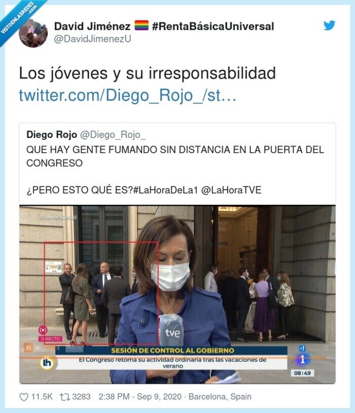 irresponsabilidad,jóvenes,fumar,mascarilla,coronavirus,pandemia