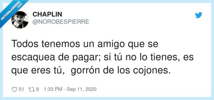 escaquearse,pagar,gorrón