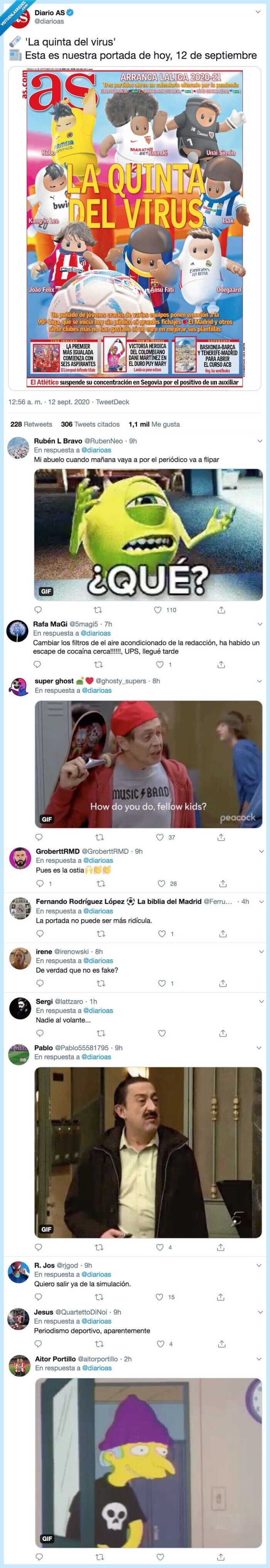 portada,virus,fall guys,as,chinos con ojos rasgados