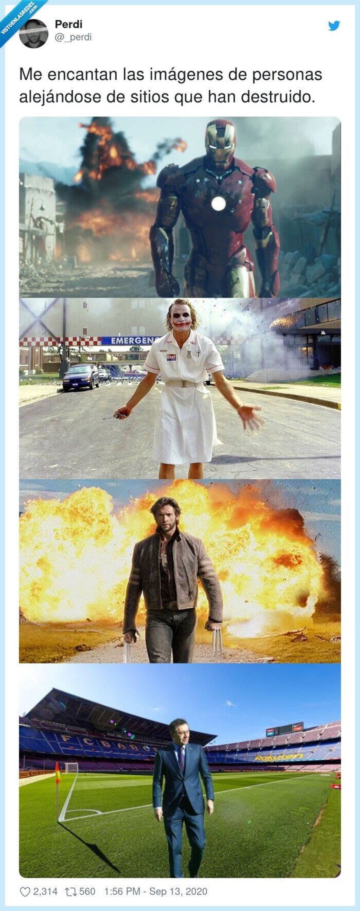 alejándose,imágenes,destruido,bartomeu,destrucción,alejarse