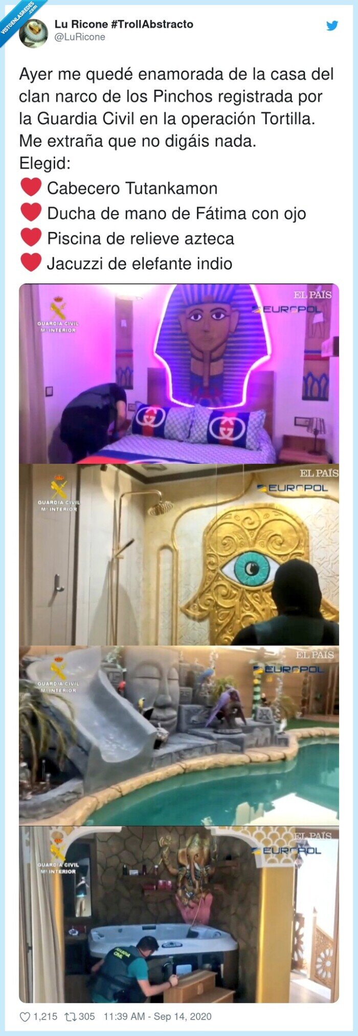 operación,tutankamon,registrada,enamorada,elefante,narcos